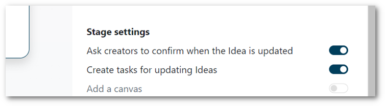 Auto create task update ideas